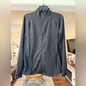 Reebok Lightweight Full-Zip Jacket - Dark Gray